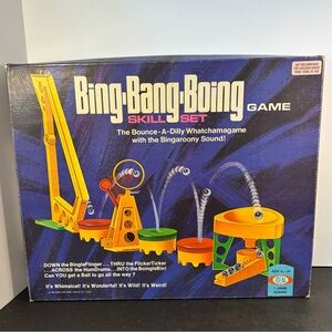 Vintage 1972 Bing Bang Boing Game Ideal Toy Co Skill Set Whatchamagame